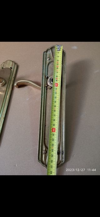 Manilla dorada Manivela puerta 