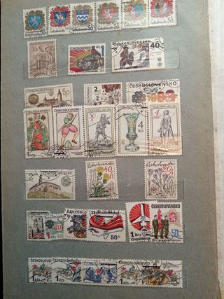 Album con 180 francobolli