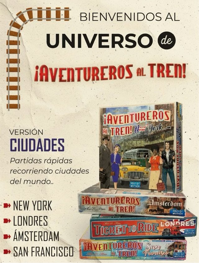 Pack 2 Juegos Aventureros al tren ¡QUEDAN SOLO 4!