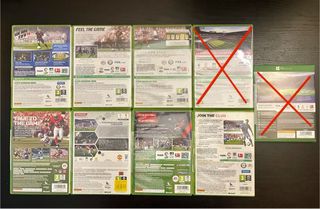 Lotto giochi Xbox 360 e Xbox One