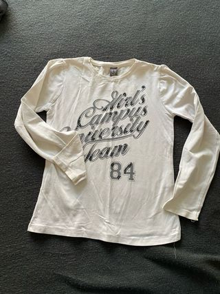 Camisetas niña manga larga