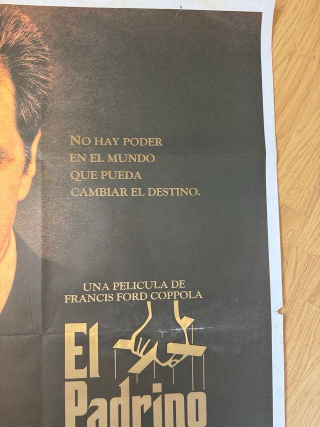 EL PADRINO PARTE 3 POSTER ORIGINAL