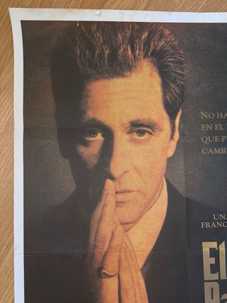 EL PADRINO PARTE 3 POSTER ORIGINAL