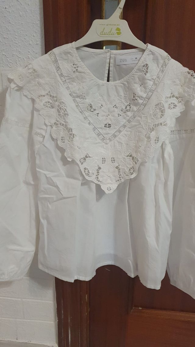 Camisa de zara talla 10