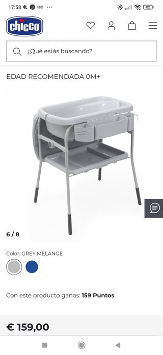 Bañera bebé Chicco