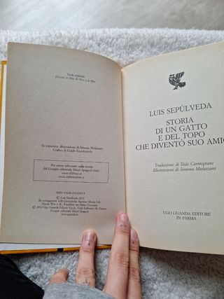 Libro per bambini Luis Sepúlveda