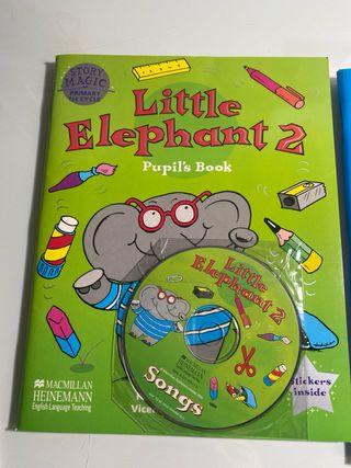 Libros ingles Little Elephant 1 y 2