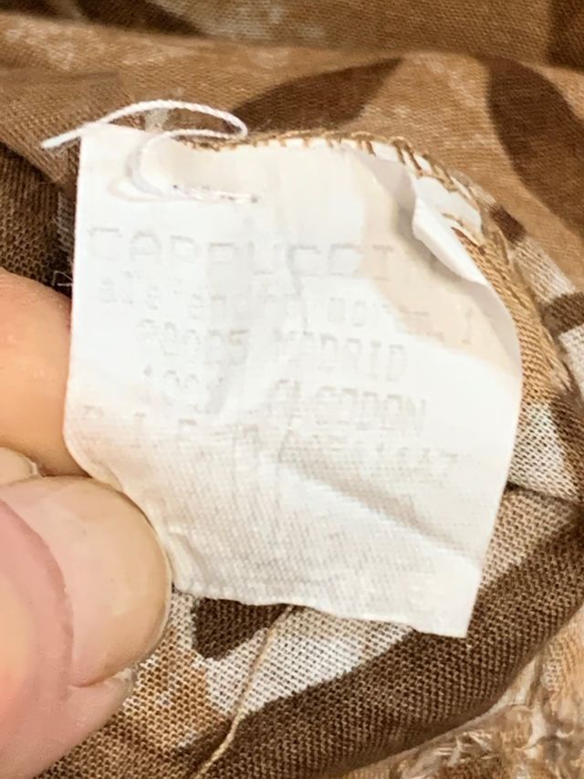 Camisa vintage marca Cappuccini