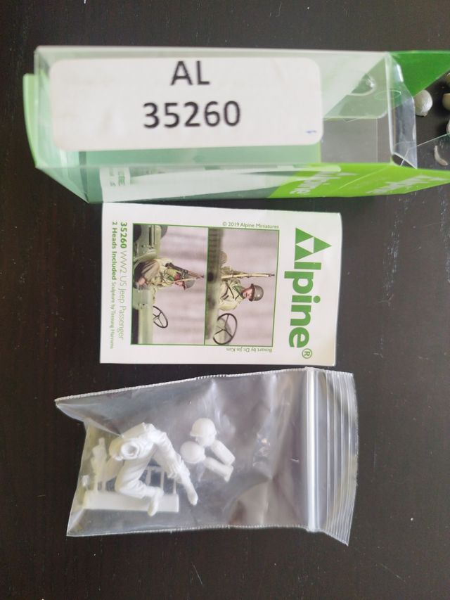 Pasajero jeep.Modelismo