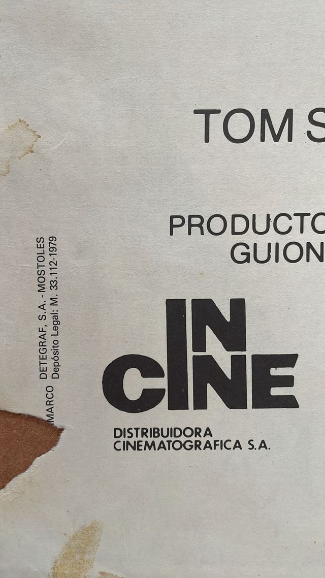 ALIEN OCTAVO PASAJERO POSTER ORIGINAL 1979