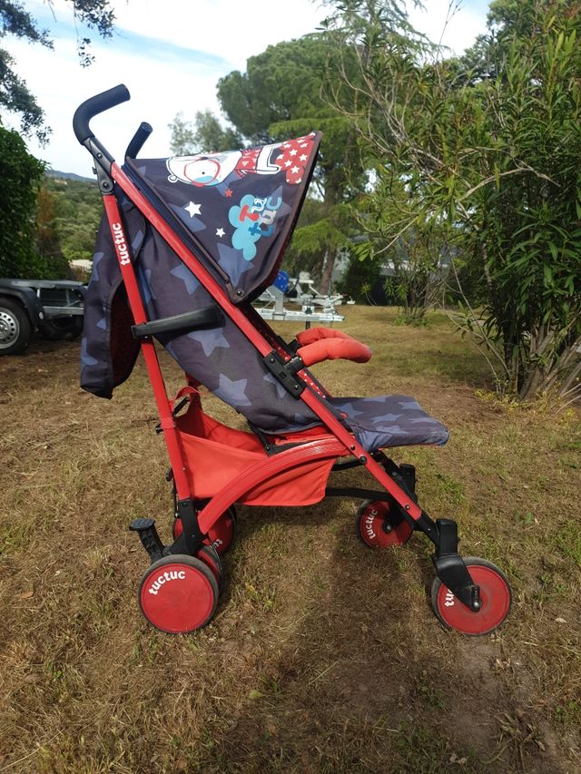 Carro TucTuc Rojo Paseo Bebe