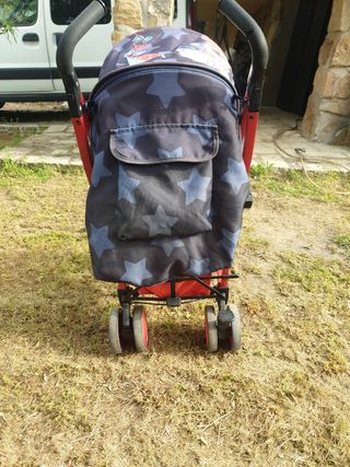 Carro TucTuc Rojo Paseo Bebe