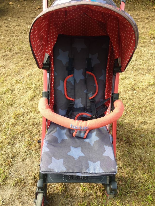 Carro TucTuc Rojo Paseo Bebe