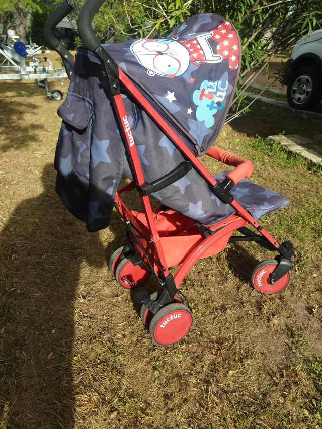 Carro TucTuc Rojo Paseo Bebe