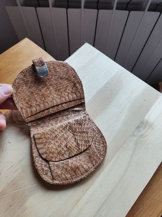 Monedero cartera serpiente