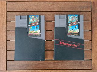 Consola Nintendo NES y varios juegos