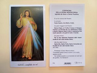 100 santini holy card GESU MISERICORDIOSO egim