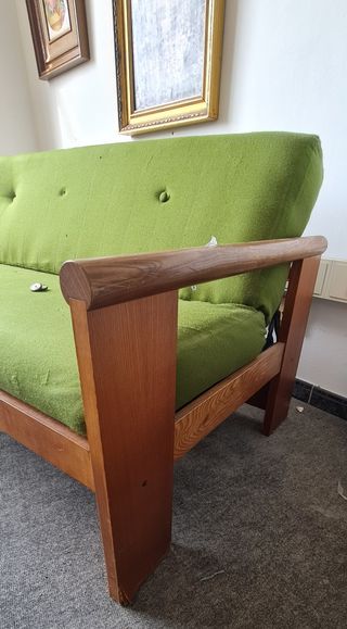 Sofá cama vintage de los años 60s