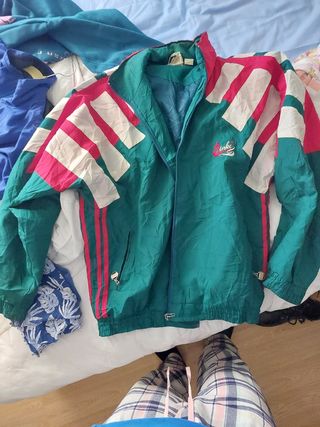 Chaqueta verde vintage 