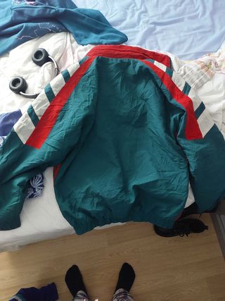 Chaqueta verde vintage 