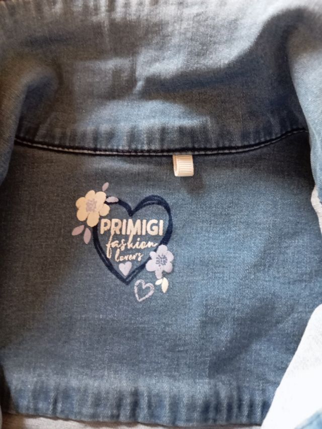 Giubbino bambina jeans