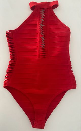 Bañador - body rojo