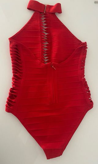 Bañador - body rojo