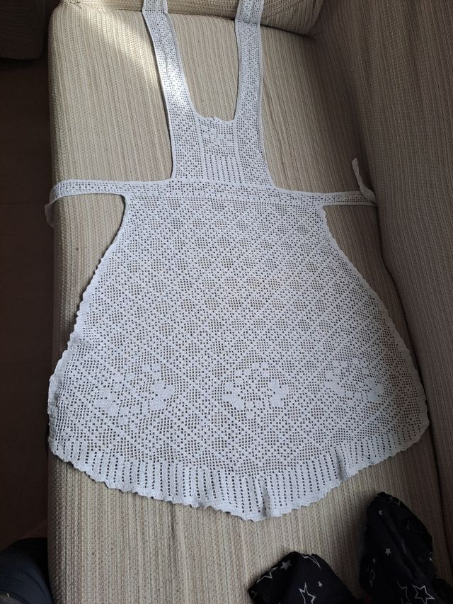 Delantal crochet