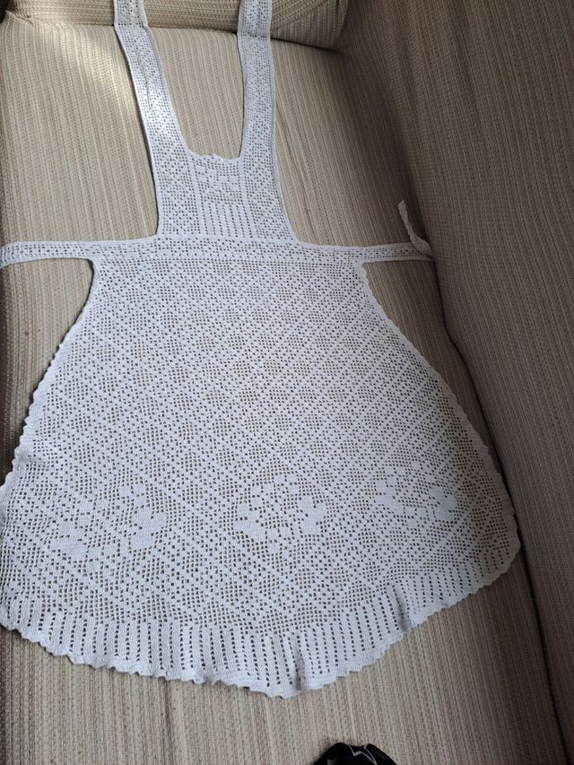 Delantal crochet