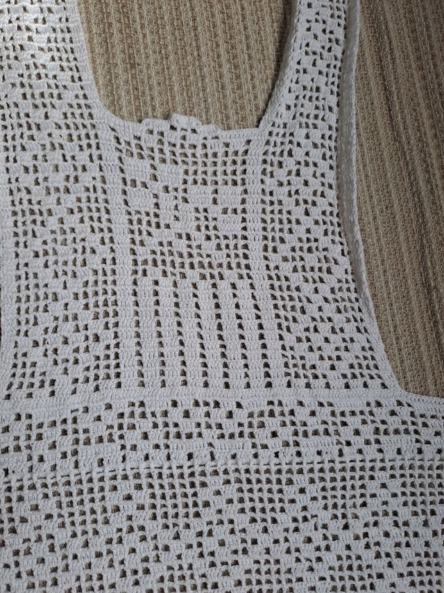 Delantal crochet