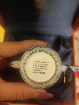 Teiera e tazzina charlotte di vita