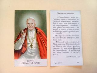 100 santini BEATO GIOVANNI XXIII EGIM