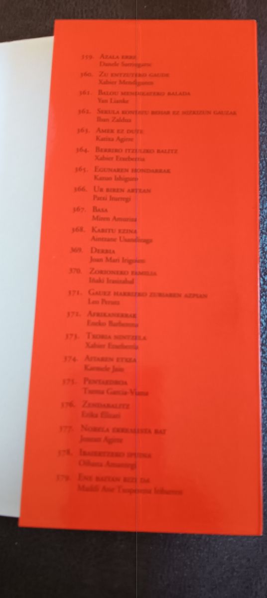 Libro de Óscar terol