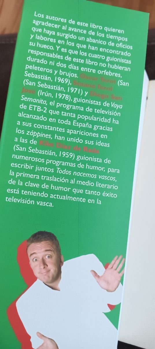 Libro de Óscar terol