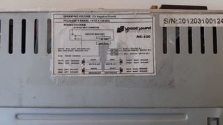 RADIO PARA COCHE SPEED SOUND