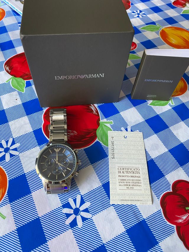 Orologio Emporio Armani da Collezione Cronografo