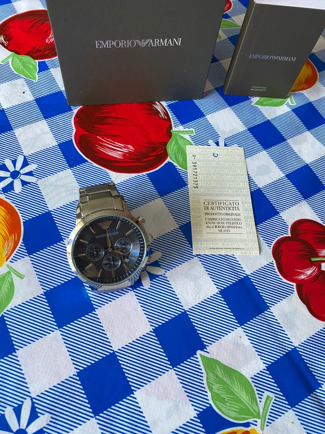 Orologio Emporio Armani da Collezione Cronografo