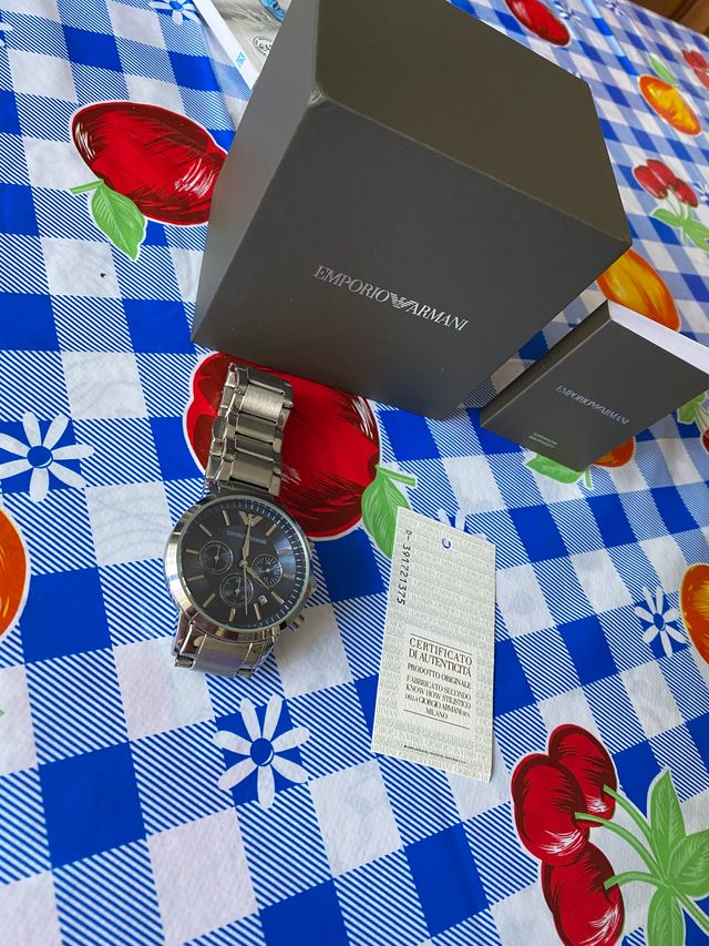 Orologio Emporio Armani da Collezione Cronografo