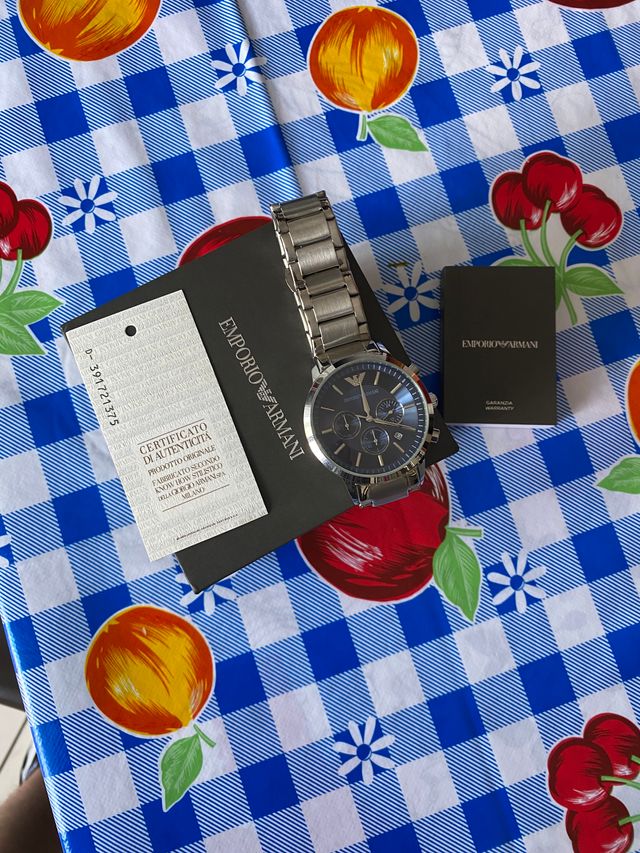 Orologio Emporio Armani da Collezione Cronografo