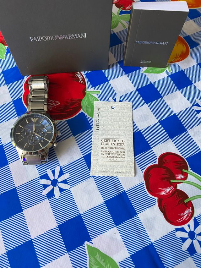 Orologio Emporio Armani da Collezione Cronografo