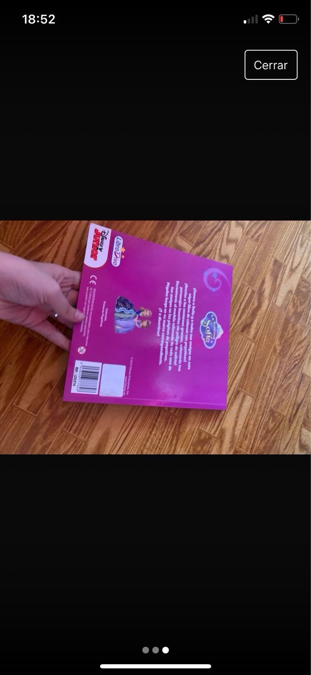 Libro creativo con pegatinas la princesa sofia