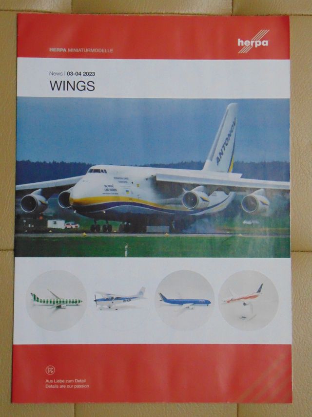 Catalogo Herpa aprile 2023