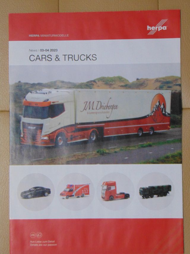 Catalogo Herpa aprile 2023