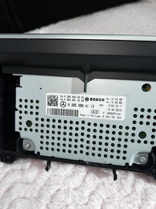 Pantalla mercedes original clase c