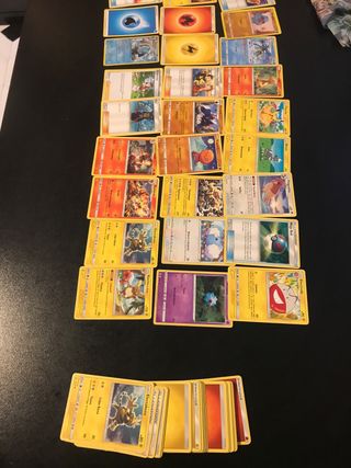 Targetas pokemon cromos