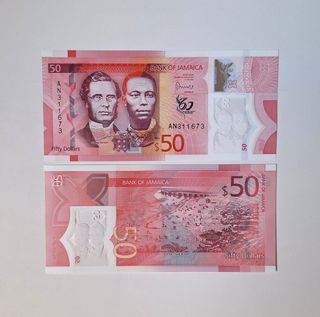 Billete de Jamaica de 50 dolares de 2022