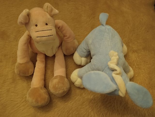 2 peluches morbidi
