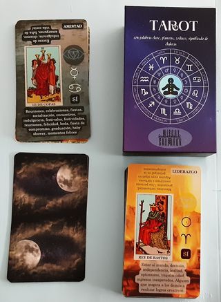 TAROT CON SIGNIFICADOS EN CARTAS