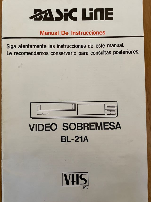 VIDEO BASIC LINE (SONY) BL-21A