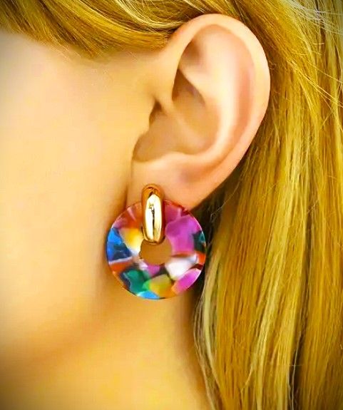 Pendientes de colores